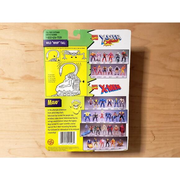 🗨🧬 Marvel Comics X-Men Mojo Vintage Action Figure 1994 Toybiz X-Force 🧬🗨 - Picture 4 of 4